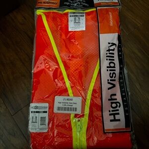 High Visibility Orange Safety Vest 3XL